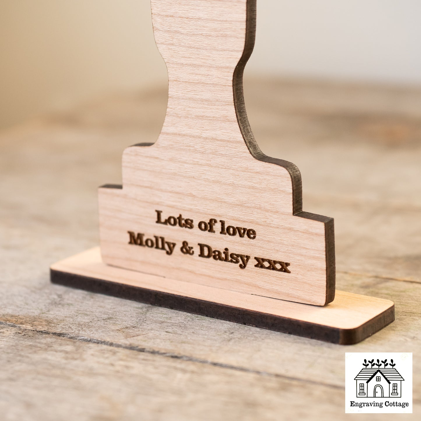 Worlds Best Dad Wooden Trophy Award Gift For Dad Birthday Fathers Day Funny Present