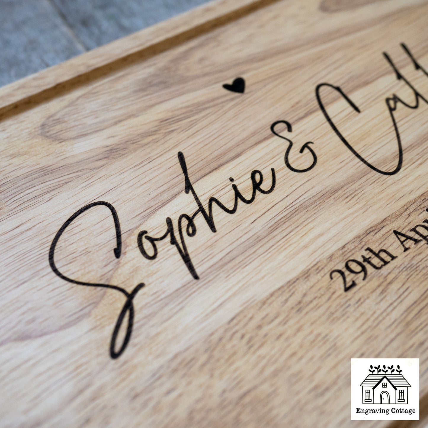 Personalised Chopping Board For Couples, Gift For Couples, Christmas, Wedding, Engagement, Housewarming Present