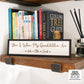 Framed Home Is Where My Grandchildren Are Painted Wooden Sign For Home Cute Small Family Sign Gift