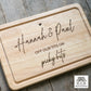 Picky Bits Personalised Chopping Board Funny Gift, Cheese / Charcuterie Board Valentines / Anniversary Foodie Couples Present