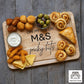 Off My T*ts On M&S Picky Bits Chopping Board Funny Foodie Gift, Charcuterie / Cheese Board For Girlfriend, Boyfriend, Friend, Christmas
