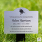 Engraved Memorial Plaque Grave / Tree Marker
