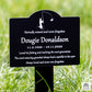 Engraved Memorial Plaque Grave / Tree Marker