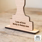 Worlds Best Dad Wooden Trophy Award Gift For Dad Birthday Fathers Day Funny Present